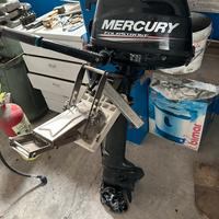 Motore fuoribordo bordo 5 cavalli mercury