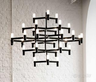 Lampadario Nero NemoLighting CROWN MAJOR