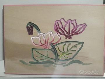 Fiori dipinti a mano