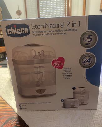 Sterilizzatore a Vapore Chicco SterilNatural 2 in1