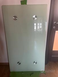 Scrivania/Tavolo in Vetro Verde Acqua - Eleganza