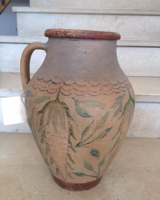 vaso porcellana d arte nuovo 50 cm.
