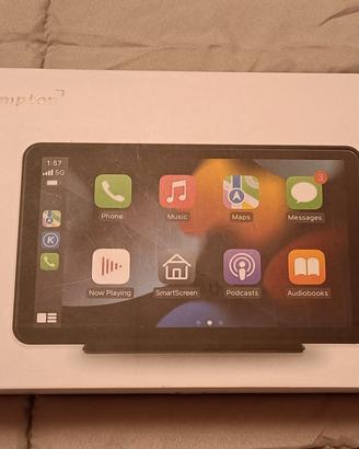 CarPlay e Android Auto Wireless 7"