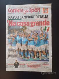 2 Corriere deĺlo sport -Napoli Campione d'Italia