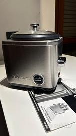 Cuociriso e Cereali Cuisinart CRC800E in acciaio