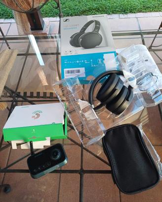 Cuffie Sennheiser HD450BT+Soomfon Adattatore