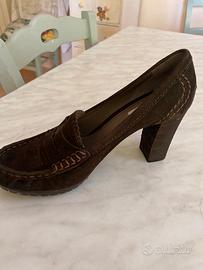 Scarpe camoscio geox respira