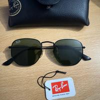 Rayban Exagonal Neri come NUOVI!