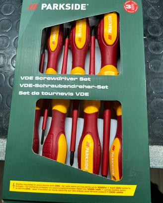 Set giraviti/cacciaviti parkside elettricista
