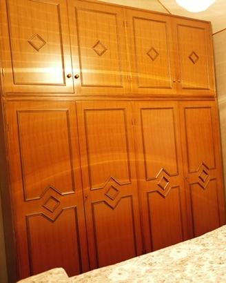 guardaroba legno noce