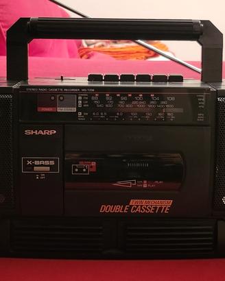 Radio stereo boombox sharp revisionato
