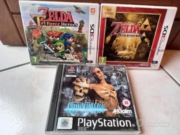 giochi nintendo  zelda NUOVI e sigillati ecc 