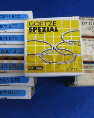 Fasce elastiche segmenti Goetze A112 Fiat127 Panda