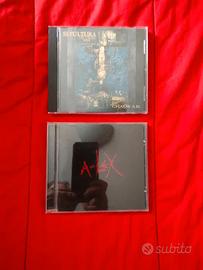 Sepultura Chaos ad + A-Lex cd