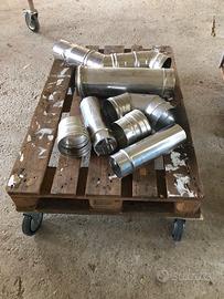 IDRAULICA   TUBI FUMO IN ACCIAIO  VARIE MISURE