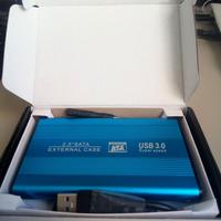 Hard disk Esterno 500Gb + Custodia Nuova