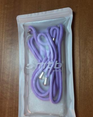 Custodia trasparente con cordino Asus Zenfone 8