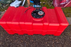 serbatoio benzina 70 lt con galleggiante CanSB