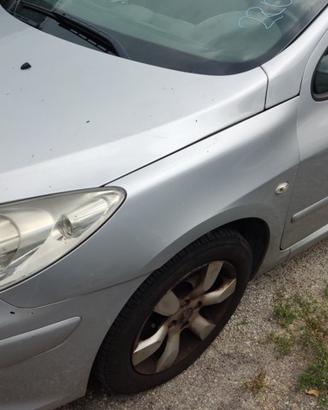 Parafango sinistro PEUGEOT 307 del 2007