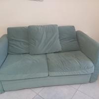 divano 2 posti 180cm , + altra copertura canapa