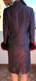 TAILLEUR DONNA COLORE BORDEAUX