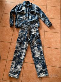 Completo jeans pantalone e giacca ragazzo