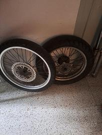 ruote e steli forcella 