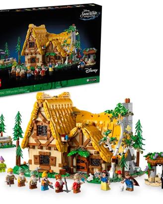 Lego 43242 Il cottage di Biancaneve e i sette nani