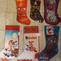 Calze Befana Cars Dinosauri Catania Kinder U.Ragno