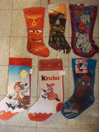 Calze Befana Cars Dinosauri Catania Kinder U.Ragno