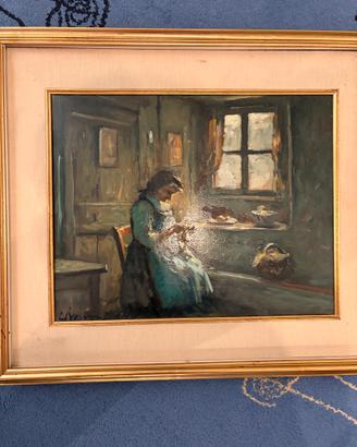 Quadro originale Carlo Bossone 1904/1991