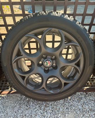 Gomme Invernali + Cerchi Alfa Giulia 225/50/17