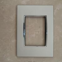 Placca Vimar Eikon Nuove 20653 Argento Matt 