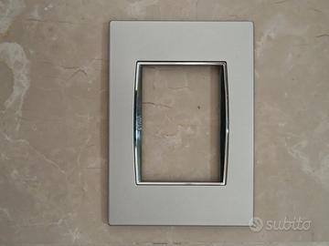 Placca Vimar Eikon Nuove 20653 Argento Matt 