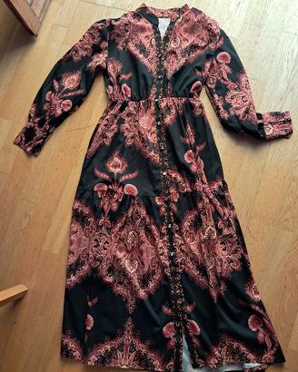 vestito elegante  lungo  