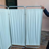 Paravento, Separè, Diviso  in alluminio anodizzato