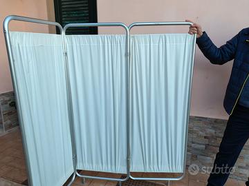 Paravento, Separè, Diviso  in alluminio anodizzato