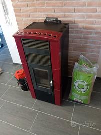 stufa a pellet palazzetti ecofire 14kw