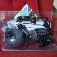 Acquario 20lt con luce, termo, 2 pompe ecc..