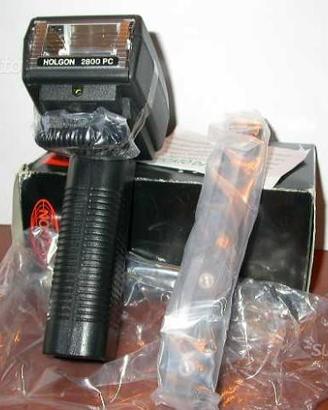 FLASH "HOLGON 2800 PC AUTO" - NUOVO a Torcia