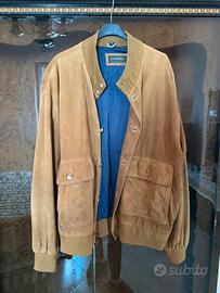 Bomber G.B. Sportelli in Vera Pelle Scamosciata