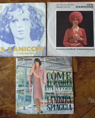 Dischi 45 giri n.3 Iva Zanicchi