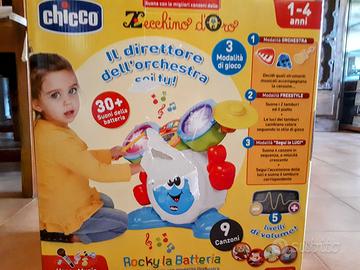 Rocky Batteria Chicco Batteria Bambini Rocky Gioco Musicale Chicco