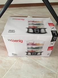 Vaporiera elettica H.Koenig 12L-Nuova in scatola