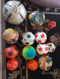 15 palloni varie misure 