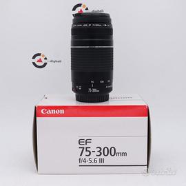 Canon EF 75-300 f4-5.6 III Usato