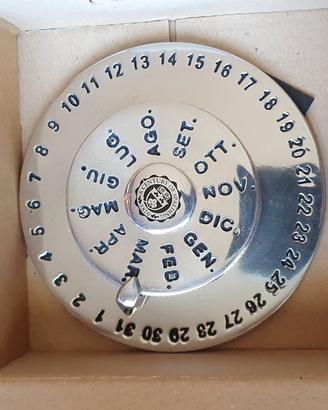 calendario perpetuo alluminio spalding & bros