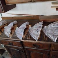 4 Plafoniere/Lampade in vetro