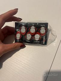 Segnabicchieri la casa de papel da collezione