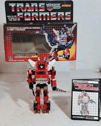 Transformers G1 Gig Inferno Optimus diaclone toy 